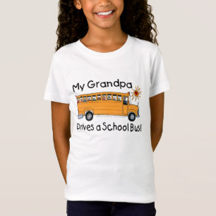 Camiseta Mi abuelo conduce un autobús
