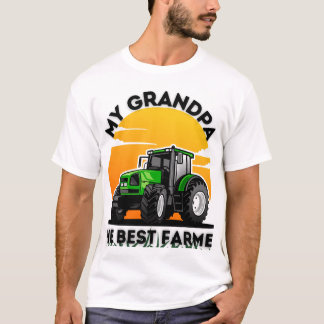 Camiseta Mi Abuelo El Mejor Agricultor De La Historia