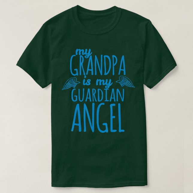 Camiseta Mi abuelo es mi Ángel de la Guardia (Diseño del anverso)