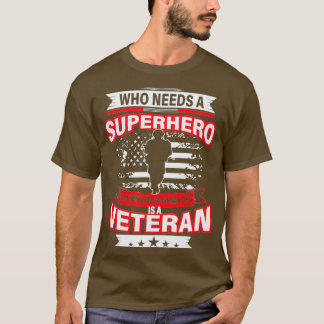 Camiseta Mi Abuelo Es Veterano Feliz 4 De Julio