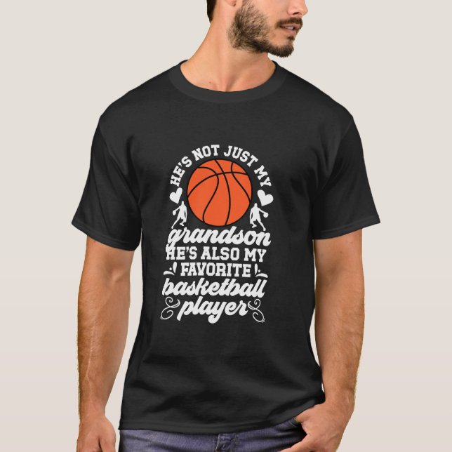 Camiseta Mi Abuelo Orgulloso Mimi De Baloncesto De Balonces (Anverso)
