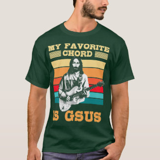 Camiseta Mi acorde favorito es Gsus Guitarist