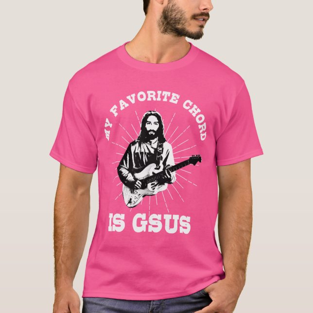 Camiseta Mi acorde favorito es Gsus Jesus (Anverso)