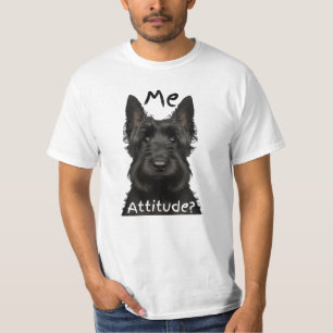 Camiseta ¿Mi actitud? Terrier escocés