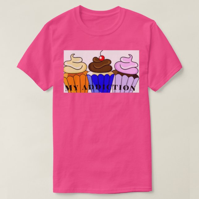Camiseta Mi adicción (Diseño del anverso)
