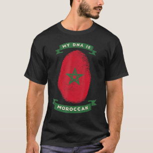Camiseta Mi Adn Es La Bandera Marroquí