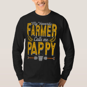 Camiseta Mi agricultor favorito me llama Pappy Pap