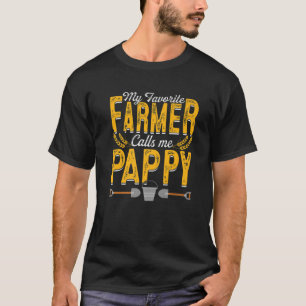 Camiseta Mi agricultor favorito me llama Pappy Pap
