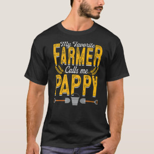 Camiseta Mi agricultor favorito me llama Pappy Pap