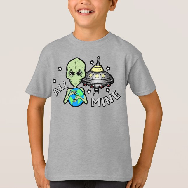 Camiseta Mi Alien Niño (Anverso)