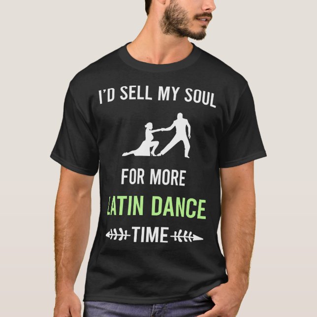 Camiseta Mi alma baile latino (Anverso)