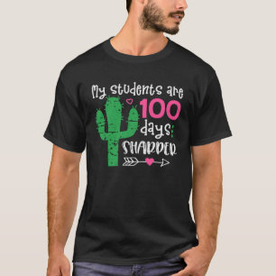 Camiseta Mi alumno tiene 100 días más felices 100 días