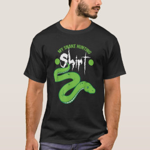 Camiseta Mi amante de la serpiente diseño de caza de serpie