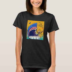 Camiseta Mi Amiga De La Bebida, El Tiburón, Para Mujeres, N