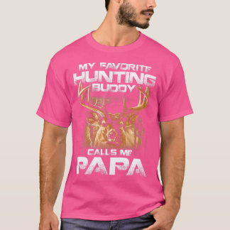 Camiseta Mi amigo de caza favorito me llama papá