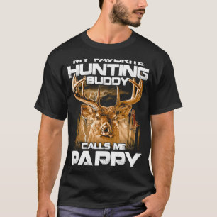 Camiseta Mi amigo de caza favorito me llama papa