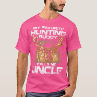 Camiseta Mi amigo de caza favorito me llama tío