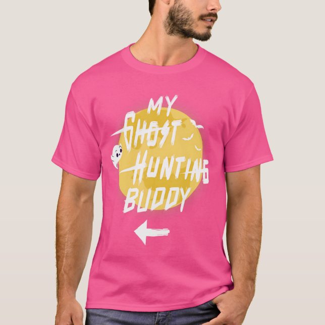 Camiseta Mi amigo de la caza fantasma (Anverso)