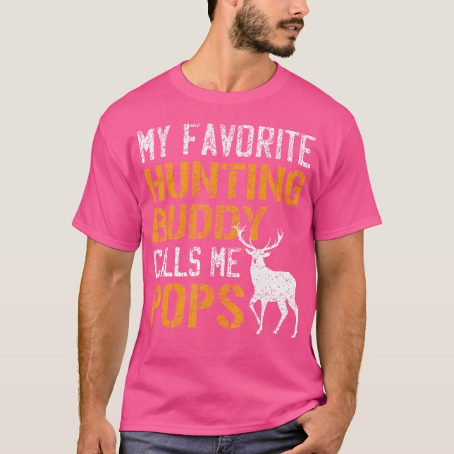 Camiseta Mi amigo de la caza favorita me llama Caza de vena (Anverso)
