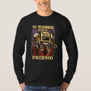 Camiseta Mi amigo mecánico Robot Cyborg Toy