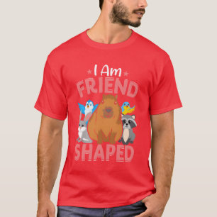 Camiseta Mi Amigo Mostró Cavies Graciosos Capybara Rodent