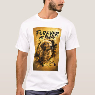 Camiseta Mi amigo para siempre – Golden Retriever Memorial