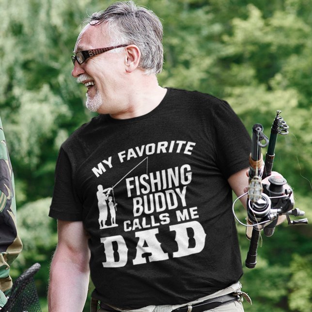 Camiseta Mi amigo pescador favorito me llama papá Fisher (Subido por el creador)