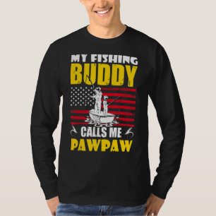 Camiseta Mi amigo pescador me llama para pintar la bandera