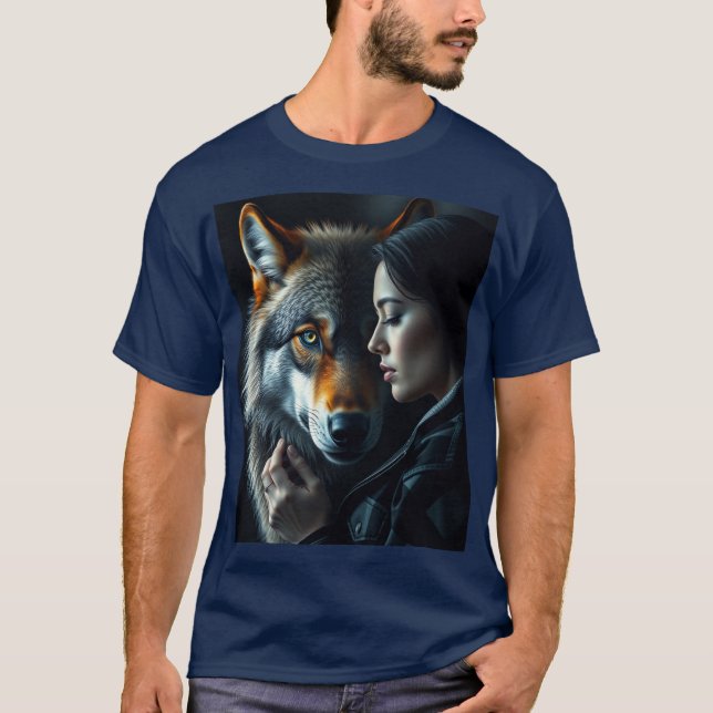 Camiseta Mi amigo, Wolf (Anverso)