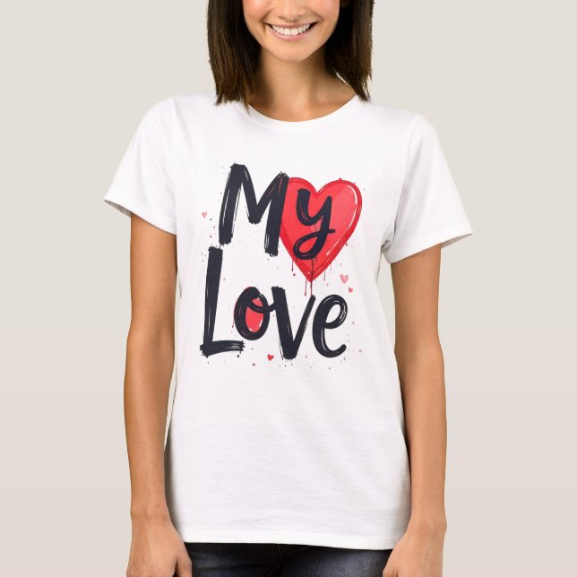 Camiseta Mi amor (Anverso)