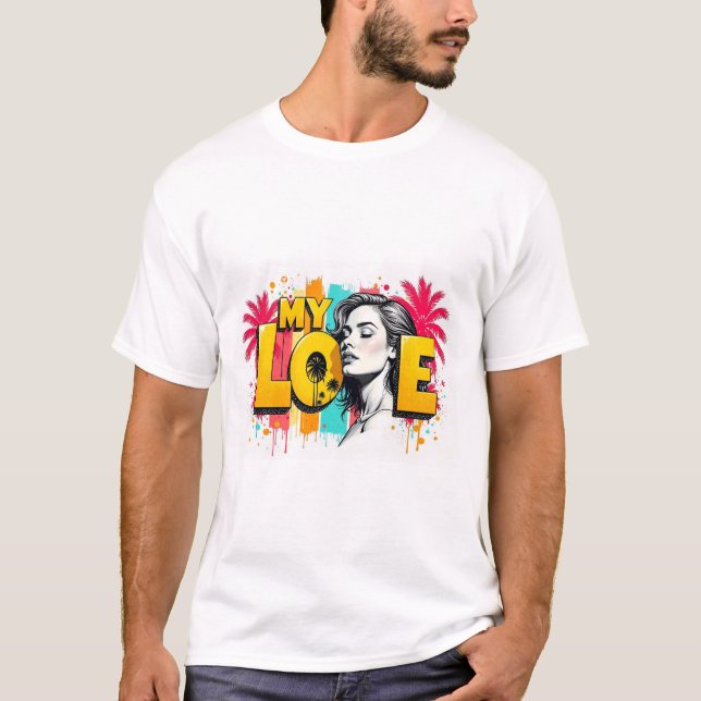 Camiseta Mi Amor  (Anverso)