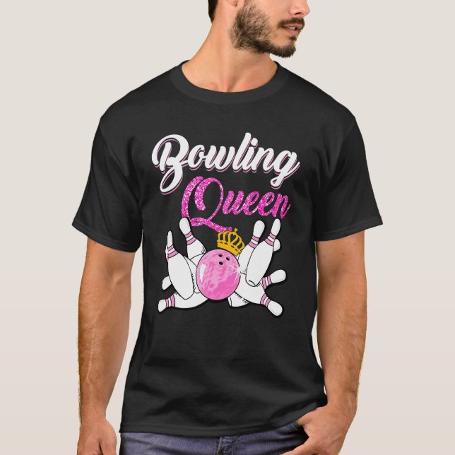 Camiseta Mi amor B0wling Queen (Anverso)