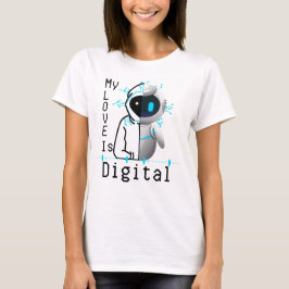Camiseta Mi amor es digital.w