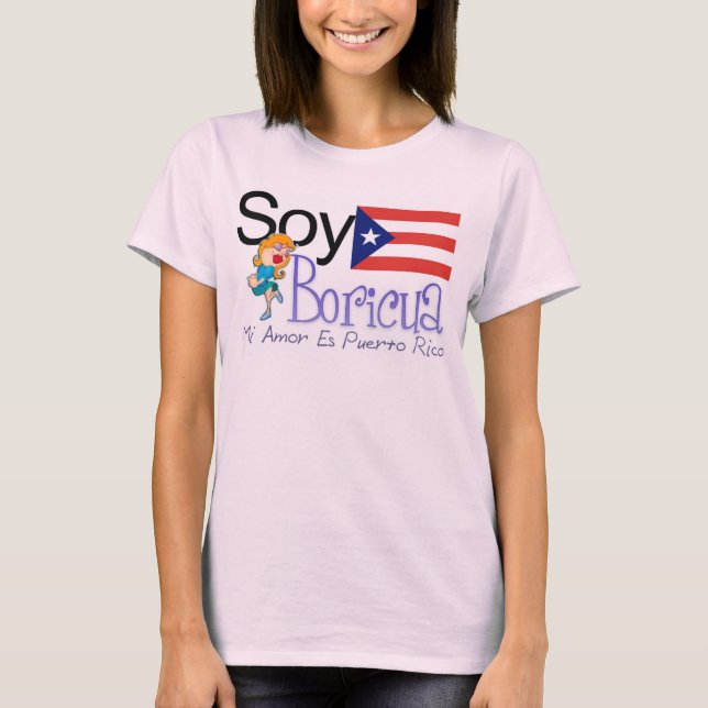 Camiseta MI Amor Es Puerto Rico (Anverso)