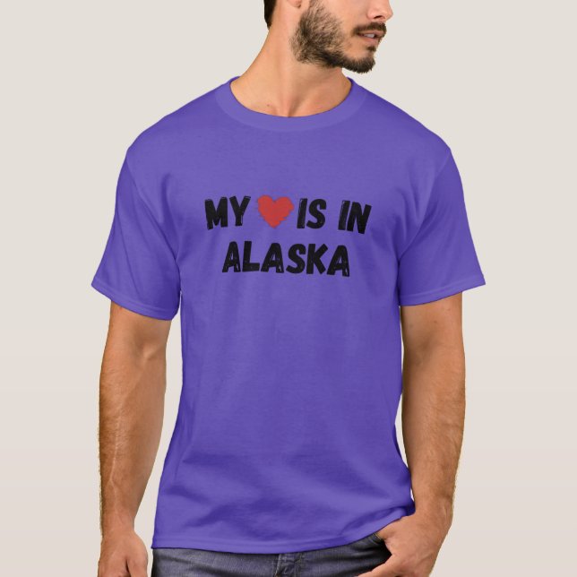 Camiseta Mi Amor Está En Alaska (Anverso)