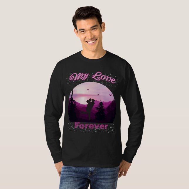 Camiseta mi amor para siempre (Anverso completo)