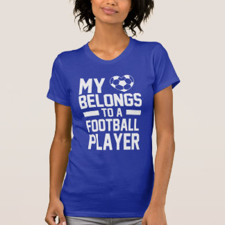 Camiseta mi amor pertenece a un futbolista