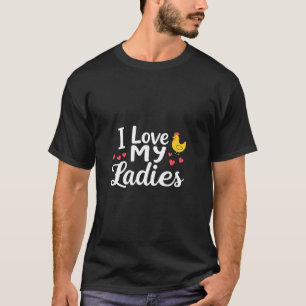 Camiseta Mi Amor Por Mis Gallinas Gallina Divertida