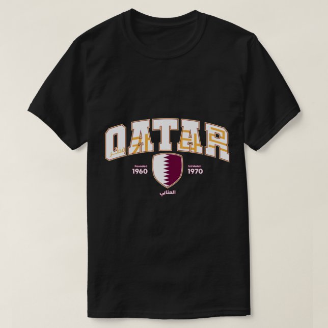 Camiseta Mi amor Qatar. (Diseño del anverso)