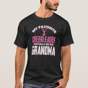 Camiseta Mi animadora favorita me llama abuela Cute Chee