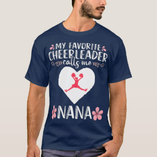 Camiseta Mi animadora favorita me llama abuela Nana