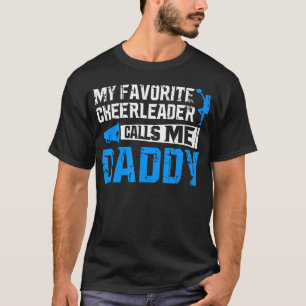 Camiseta Mi animadora favorita me llama papá Animar papá F