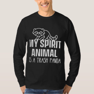 Camiseta Mi Animal De Espíritu Es Un Animal De Basura Panda