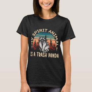 Camiseta Mi Animal De Espíritu Es Un Panda De Basura