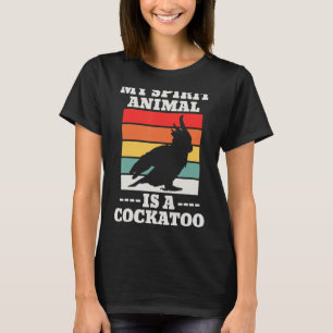 Camiseta Mi Animal De Espíritu Es Un Vintage De Cockatoo De