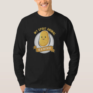 Camiseta Mi Animal De Espíritu Es Una Comida De Papa Yam Pa