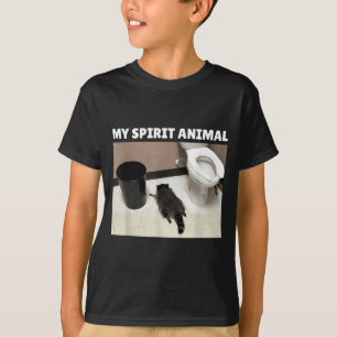 Camiseta Mi animal de mierda mapache basura panda borracho 
