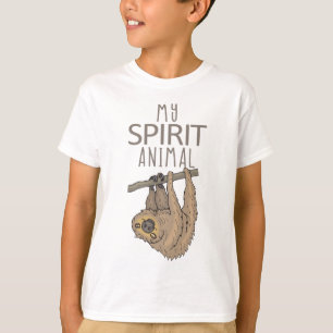 Camiseta Mi animal del alcohol es una pereza