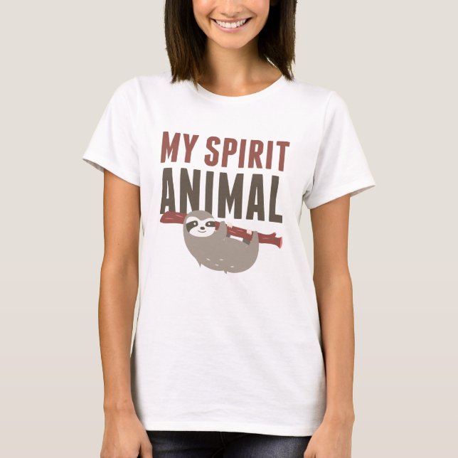 Camiseta Mi animal espiritual (Anverso)