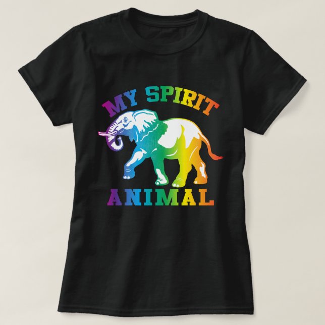 Camiseta Mi animal espiritual (Diseño del anverso)
